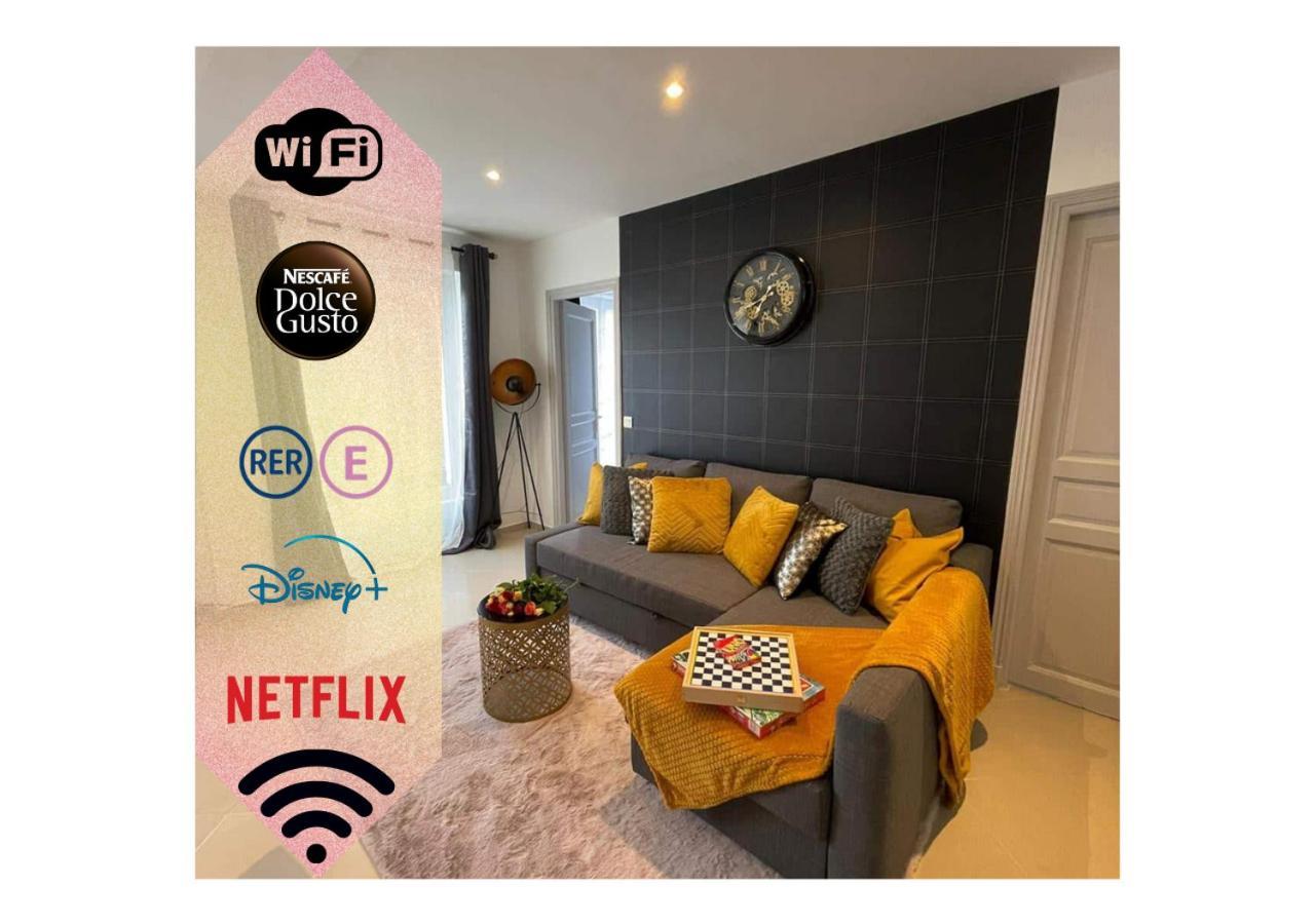 Keys&Home L'Escapade Parisienne - T2 Cosy & Confort Le Raincy Exteriör bild
